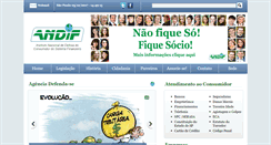 Desktop Screenshot of andif.com.br