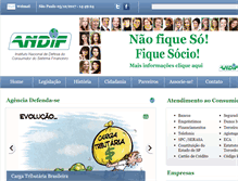 Tablet Screenshot of andif.com.br
